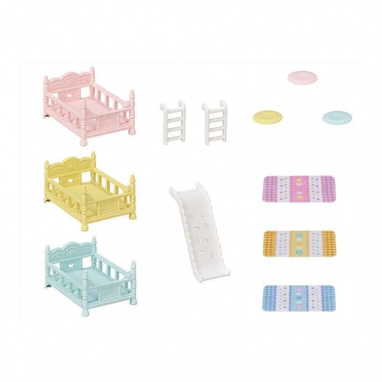 Sylvanian Families Τριπλή Κουκέτα - SF5741
