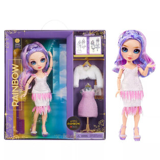 Rainbow High Fantastic Fashion Doll Σειρά 2 Violet Willows (Purple) - 587385EUC