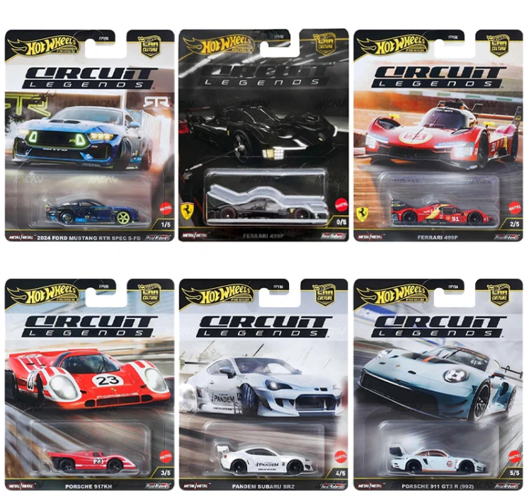 Hot Wheels Car Culture & Team Transport Factory Box Set - JFM07