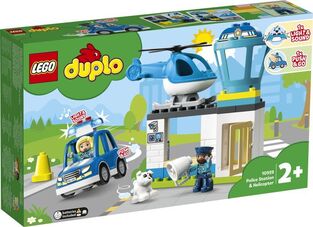 Lego Duplo Police Station & Helicopter - 10959