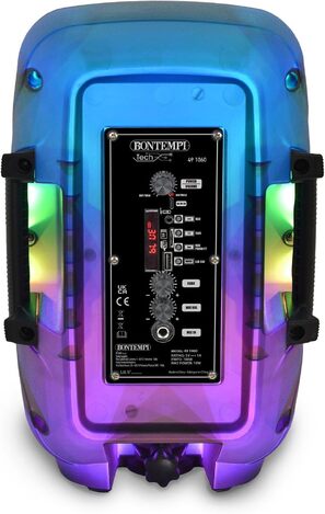 Bontempi Wireless Speaker With Dynamic Microphone And RGB Lights - 491060