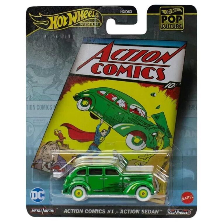 HW Premium Action Comics #1-Action Sedan Berline - HVJ50
