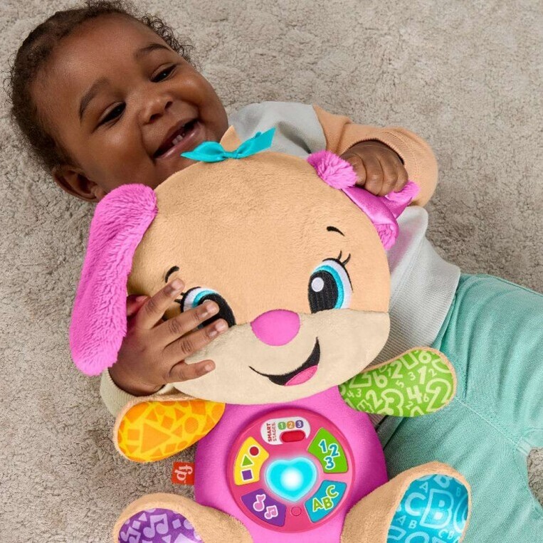Fisher-Price Παίζω & Μαθαίνω Smart Stages Εκπαιδευτικό Σκυλάκι Ροζ - JFD34
