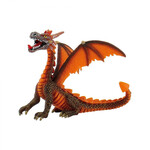 Bullyland Μινιατούρα Καθιστός Δράκος Πορτοκαλί - 47/75595