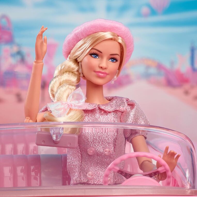 Barbie The Movie Pink Beret Collectible Doll - JBJ53