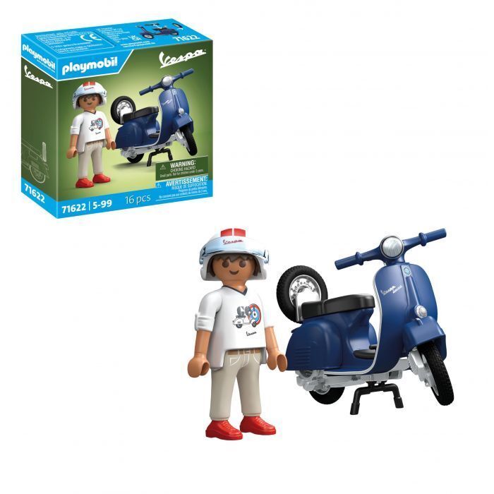 Playmobil Vespa Νεαρός Με Vespa - 71622