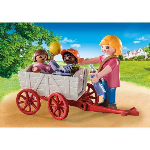 Playmobil Starter Pack Νηπιαγωγός Με Παιδάκια Και Καροτσάκι - 71258