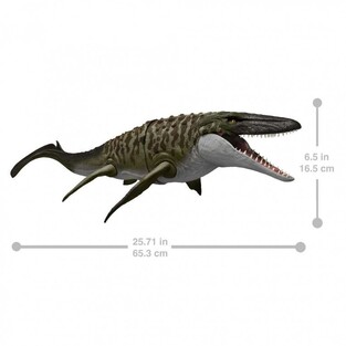 Jurassic World Rebirth Bite N Blast Mosasaurus And Mini Dilophosaurus - JCH00