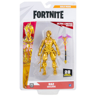 Fortnite – Μονή Φιγούρα 10εκ Raz Golden (Ultra Limited Edition) - FNT1361