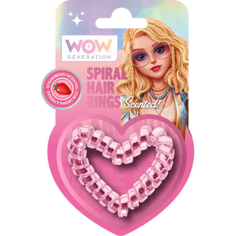 Wow Generation Λαστιχάκι Μαλλιών με Σχήμα και Άρωμα Φρούτων σε 3 Σχέδια/ 1τμχ - WOW00091