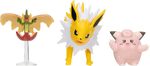 Pokemon 3 Figure Battle Pack Flapple, Jolteon, Clefairy - PKW3510