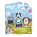 Bluey Σετ Mε 2 Φιγούρες Kαι Αξεσουάρ School Friends Bluey & Winton - BLY88000