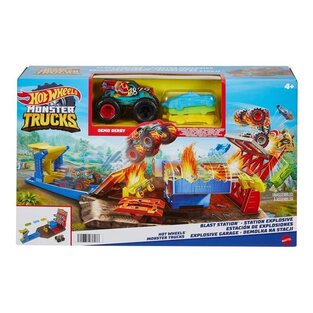 Hot Wheels Σετ Σούπερ Εκρήξεις και Συγκρούσεις Blast Station - HBF12