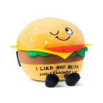 Punchkins Λούτρινο Hamburger "I Like Big Buns & I Cannot Lie" - GC99054