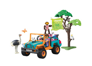 Playmobil Animals & Friends: Όχημα 4Χ4 Και Άγρια Ζώα - 71854