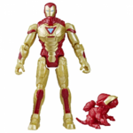 Marvel Avengers Mechasaurus Mech Strike 3.0 Iron Man 10 εκ. - F6672/F6592