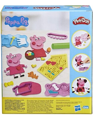 Hasbro Play-Doh Peppa Pig Σετ Με 9 Δοχεία Και 11 Αξεσουάρ - F1497