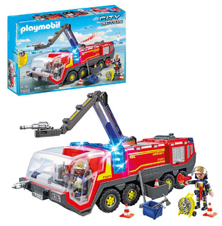 Playmobil City Action Πυροσβεστικό Όχημα Με Φώτα, Ήχο Και Κανόνι - 71371