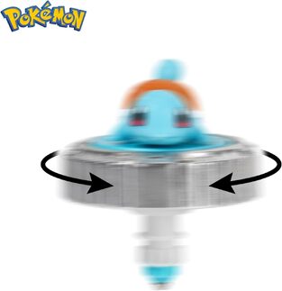 Pokemon Battle Spinning Top and Poke Ball Launcher Squirtle - PKW4400