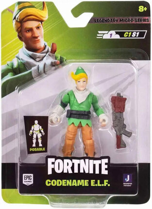 Fortnite - Μονή Φιγούρα 6.5εκ με όπλο Codename E.L.F. - FNT0947