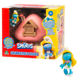 Στρουμφάκια Μαγικό Σπίτι & Φιγούρα-2 Σχέδια - PUF20000
