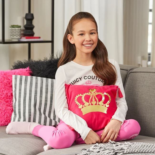 Make It Real Juicy Couture Diy Lux Pillow - FK4464