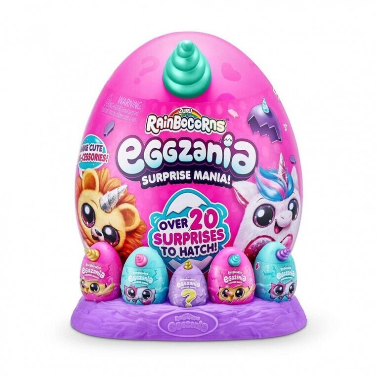 Rainbocorns Eggzania Surprise Mania Αυγό Έκπληξη Σειρά 1 - 6 Σχέδια - 11809258