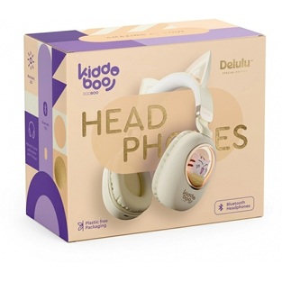 Kiddoboo Bluetooth Headphones Delulu - Ασύρματα Ακουστικά - KBKID5GLD