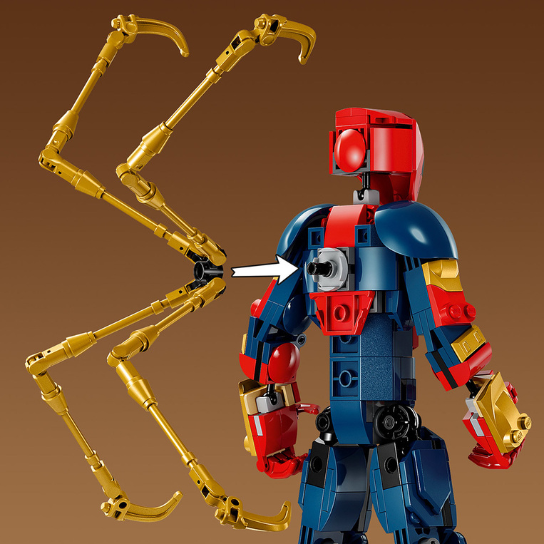 LEGO Super Heroes Iron Spider-Man Construction - 76298
