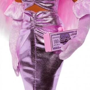 Barbie Deluxe Fashionistas Κούκλα Ροζ Μαλλιά - HYV25