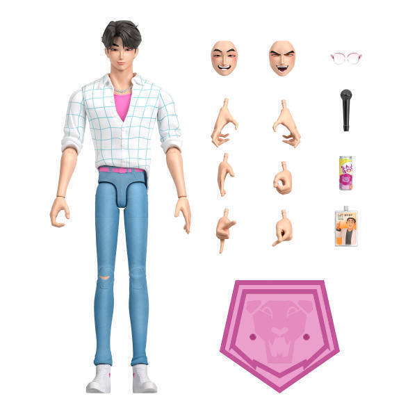 K-Pop Demon Hunters Φιγούρες 15εκ. με Εκφράσεις Και Αξεσουάρ Jinu - JRY33