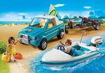 Playmobil Family Fun Όχημα Με Ταχύπλοο Σκάφος Και Υποβρύχιο Μοτέρ - 71589