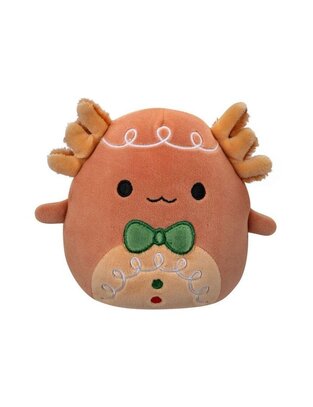 Λούτρινο Squishmallows - Christmas: Brown Gingerbread Axolotl 13cm - SQXM00593