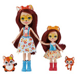 Enchantimals Felicity & Feana Fox Sister Dolls - HCF81