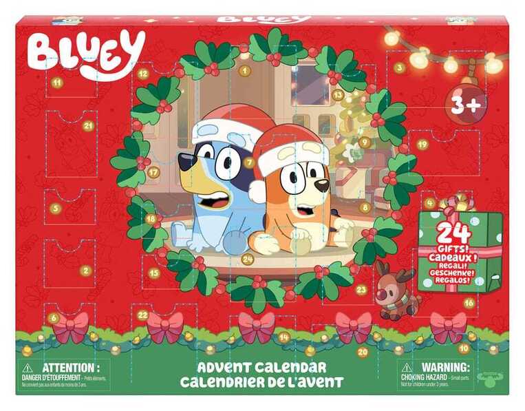 Bluey Advent Calendar Mini Figures - BLY19122