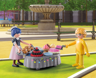 Playmobil Χριστουγεννιάτικο Ημερολόγιο Miraculous - Πάρτι Στο Παρίσι - 71344