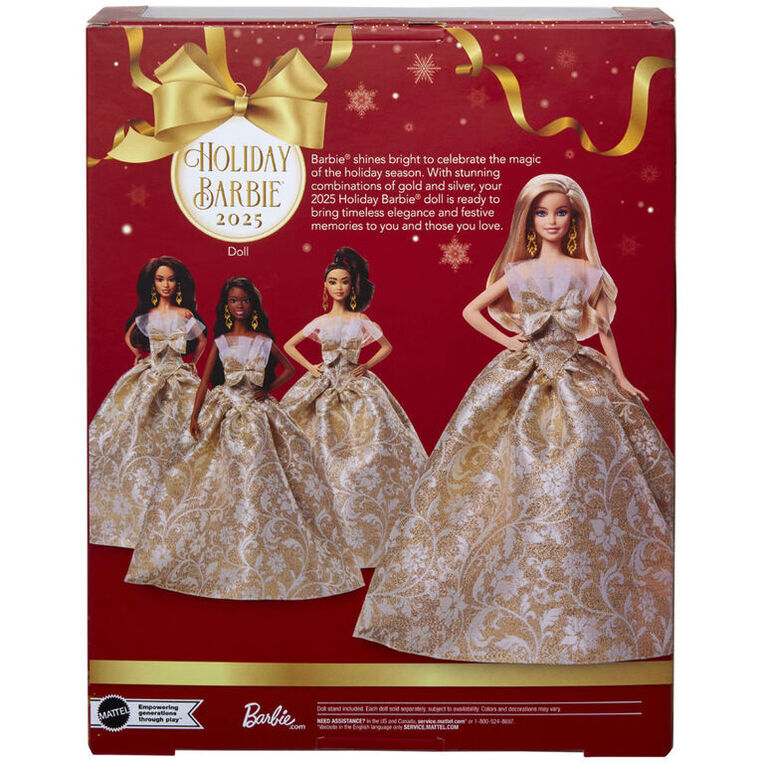 Barbie Συλλεκτική Holiday 2025 Ξανθιά- JBH95