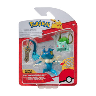 Pokemon - Honedge, Frogadier, Bulbasaur 3-Pack Battle Φιγούρες - PKW3599