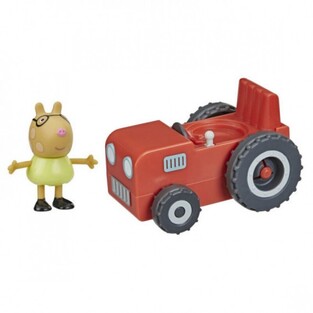 Peppa Pig Little Φιγούρα Και Μικρό Τρακτέρ - F4391