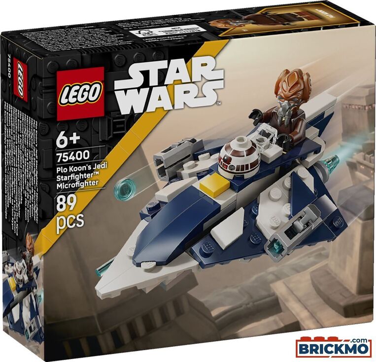 LEGO Star Wars Plo Koon's Jedi Starfighter™ Microfighte - 75400