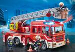 Playmobil City Action Όχημα Πυροσβεστικής Με Σκάλα Και Καλάθι Διάσωσης - 9463