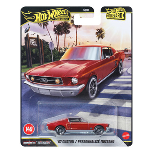 HW Premium '67 Custom Personanalise Mustang - JHW40