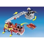 Playmobil City Action Όχημα Πυροσβεστικής Με Σκάλα Και Καλάθι Διάσωσης - 9463