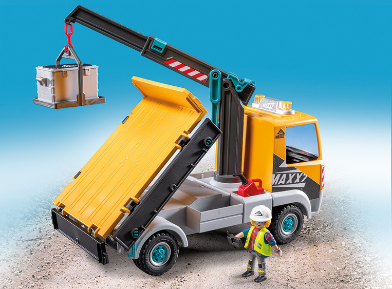 Playmobil Action Heroes Φορτηγό Με Γερανό - 71750