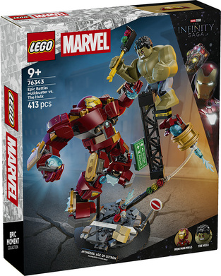 LEGO Super Heroes Epic Battle: Hulkbuster Vs. The Hulk - 76343