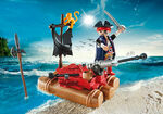 Playmobil Βαλιτσάκι Πειρατής Με Σχεδία - 5655