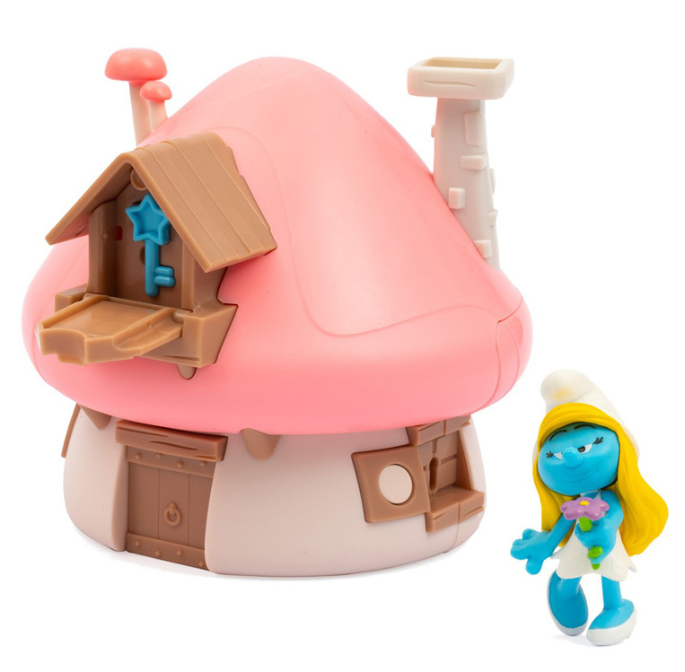 Στρουμφάκια Μαγικό Σπίτι & Φιγούρα-2 Σχέδια - PUF20000