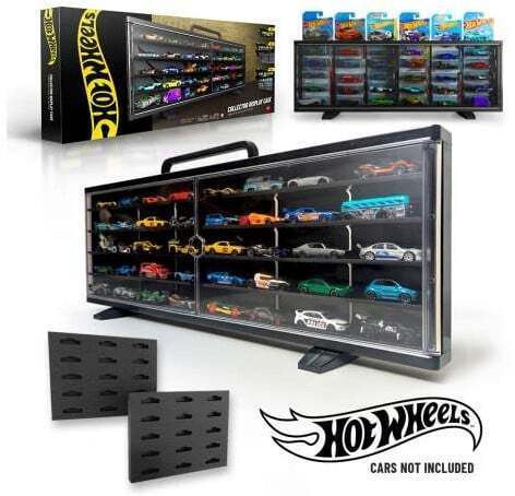 1/64 Hot Wheels Collector Case Black - HWCC23
