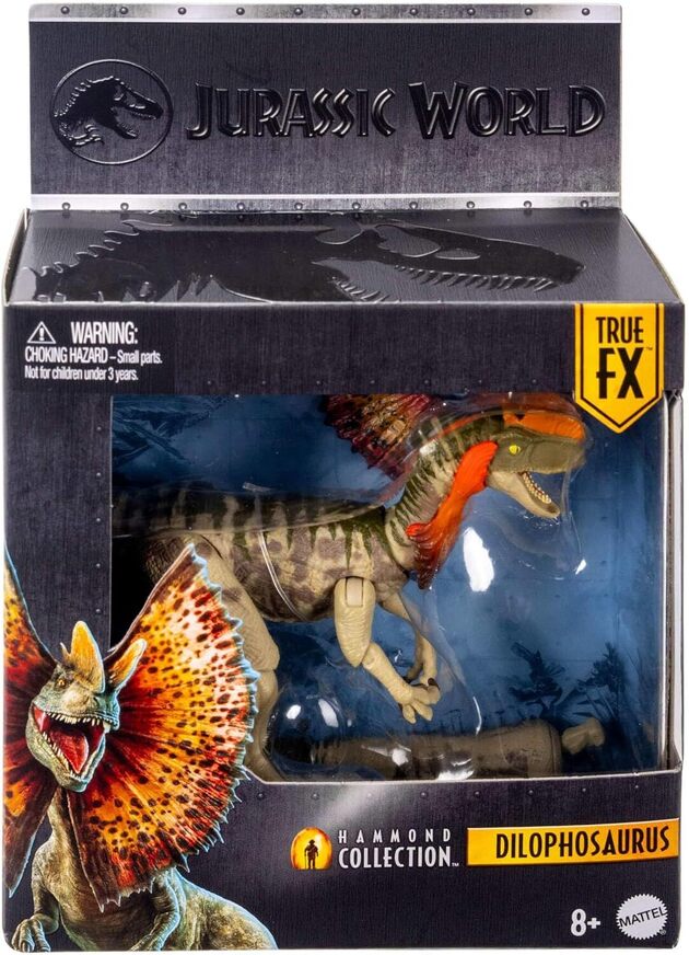 Jurassic World Hammond Collection Dilophosaurus Figure - JKM93