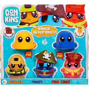 Dohkins - Builder / Pirate / Fire Chief Set - 123040EUC